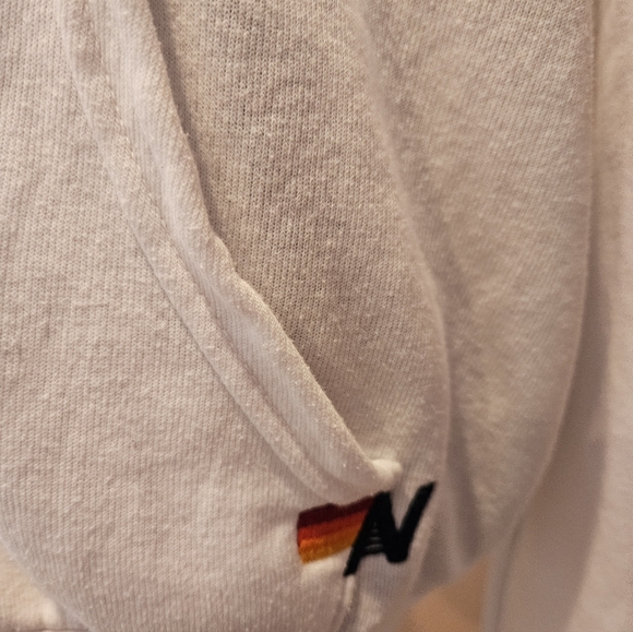 Aviator Nation Five Strip Hoodie 💙❤️🧡💛🩵 - Picture 9 of 14